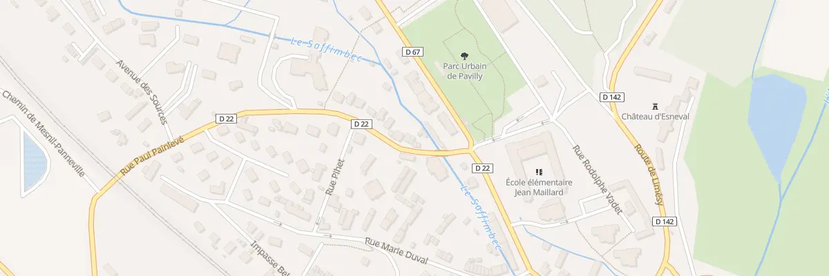 Plan du 6 Rue Paul Painlevé à Pavilly