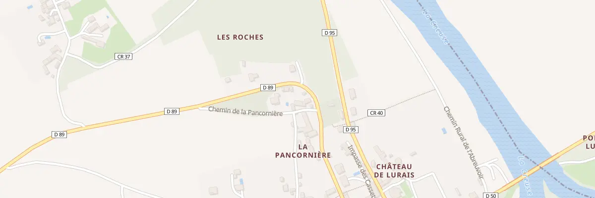 Plan du 1 Rue du Vieux Four à Lurais