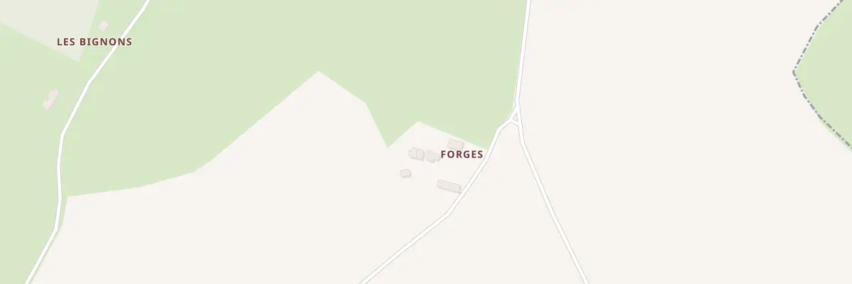 Plan du 5 Les Forges à Marolles-les-Buis