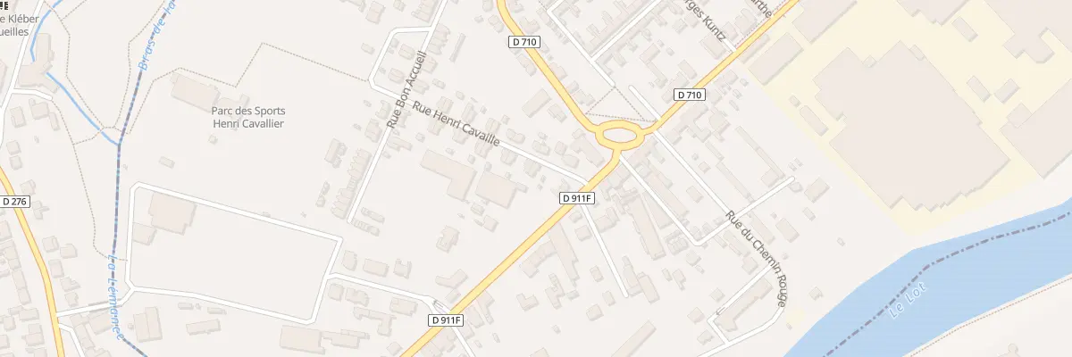 Plan du 3 Rue Henri Cavallier à Fumel