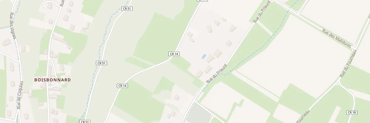 Plan du 42B Rue du Prieuré à Dierre