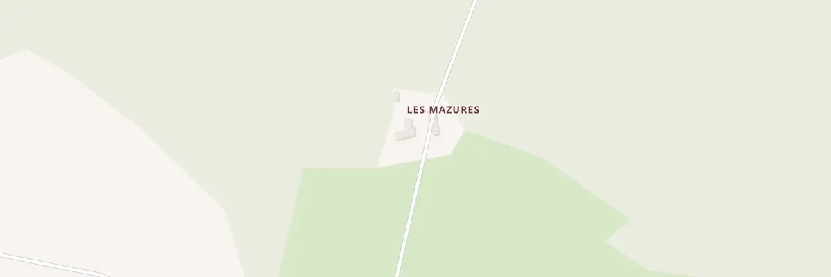 Plan du 1 Les Mazures à La Gaudaine