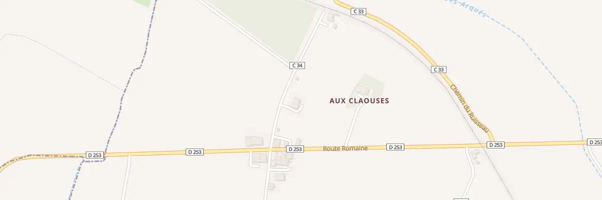 Plan du 76 Imp du Chemin de Fer à Monferran-Savès