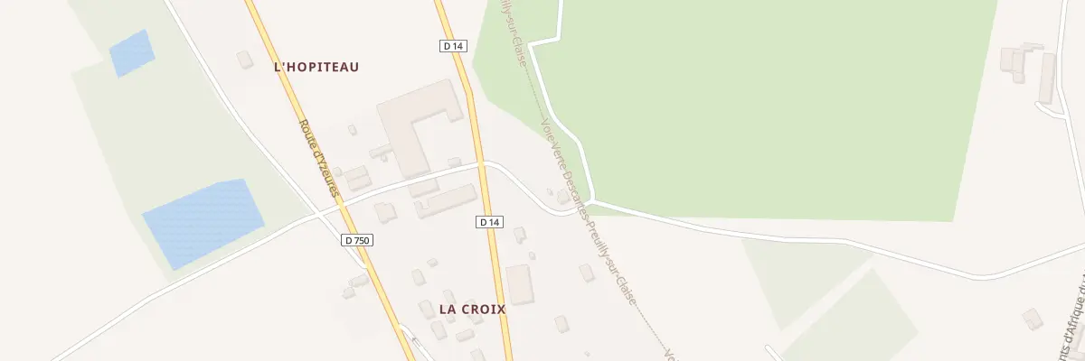 Plan du 198 La Croix de Pierre à Tournon-Saint-Pierre
