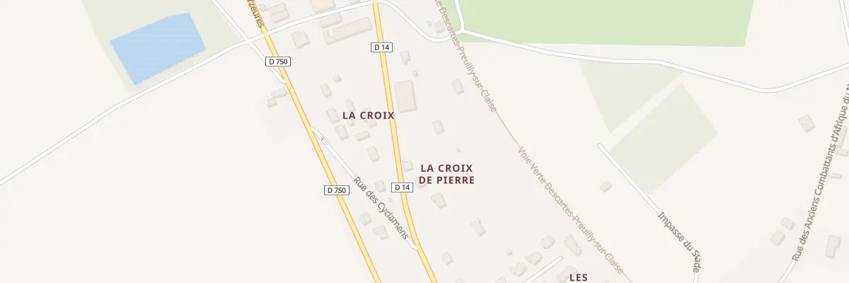 Plan du 46 Rte de Preuilly à Tournon-Saint-Pierre