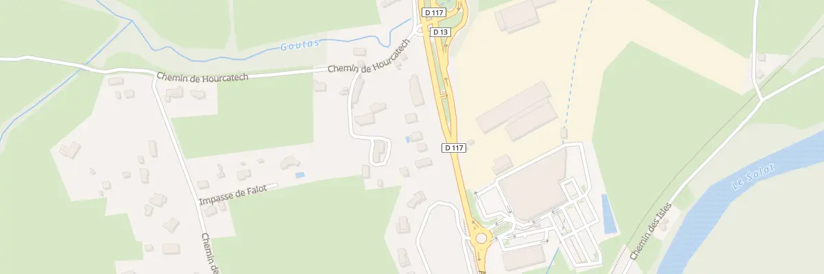 Plan du 59 Av Tolosane à Mane