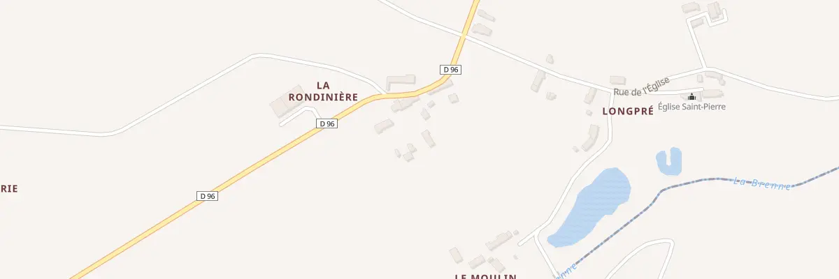 Plan du 8 La Rondiniere à Saint-Amand-Longpré