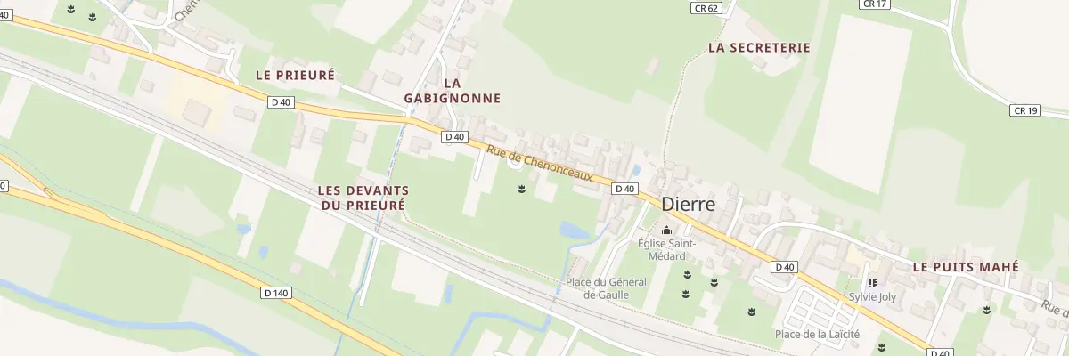 Plan du 9 Rue de Chenonceaux à Bléré