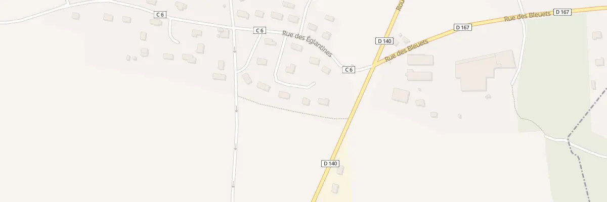 Plan du 6 Le Bois d’Anjou à Burey