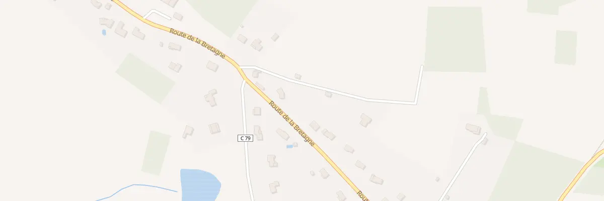 Plan du 460 Rte de la Bretagne à Saint-Junien