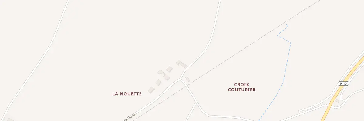 Plan du 54 La Fosse Godet à Villechauve