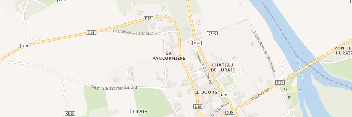 Plan du 15 Rue des Roches à Lurais