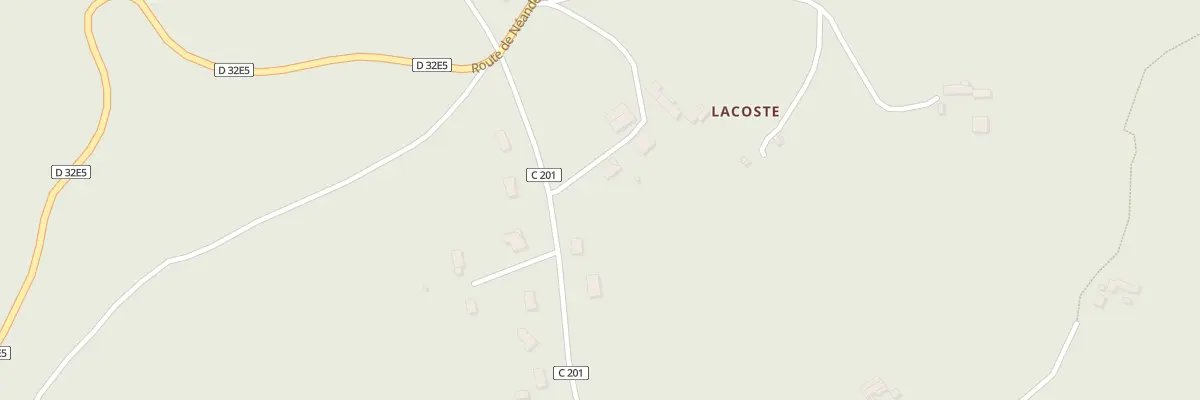 Plan du 231 Che des Hirondelles à Savignac-de-Miremont