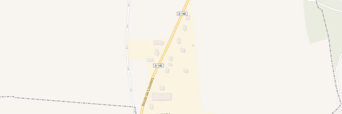 Plan du 9 Rte de Louviers à Burey