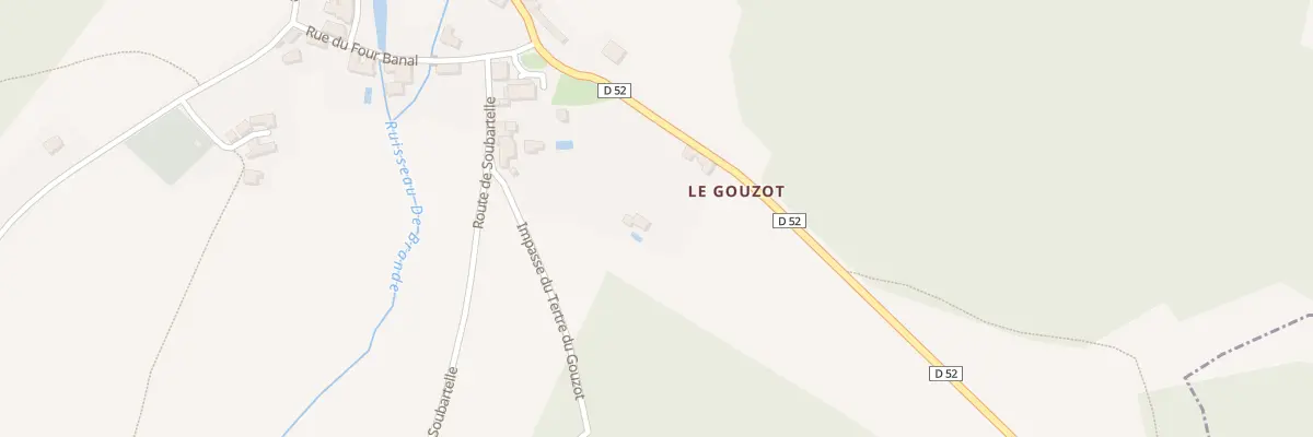 Plan du 106 Rte de Bonarme à Urval