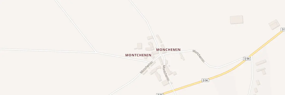 Plan du 208 Monchenin à Chambourg-sur-Indre
