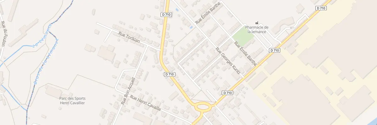 Plan du 39 Rue Georges Kuntz à Fumel