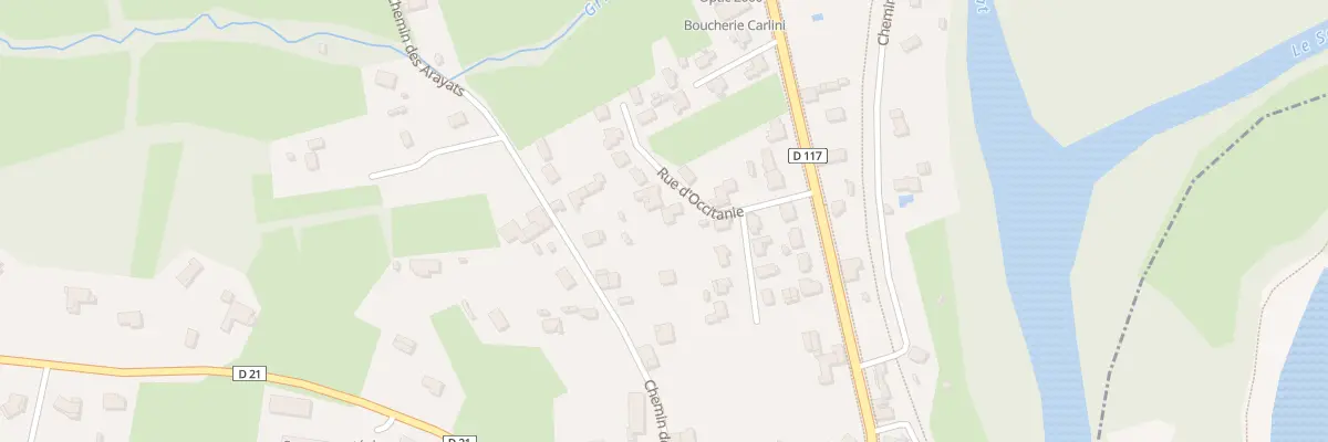 Plan du 3 Rue d’Occitanie à Mane