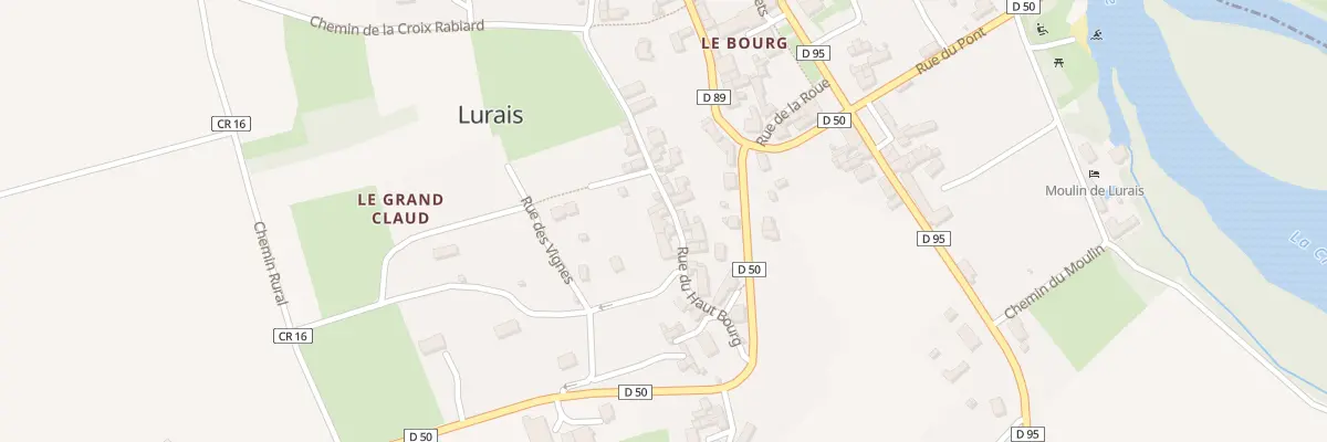 Plan du 5 Rue du Haut Bourg à Lurais