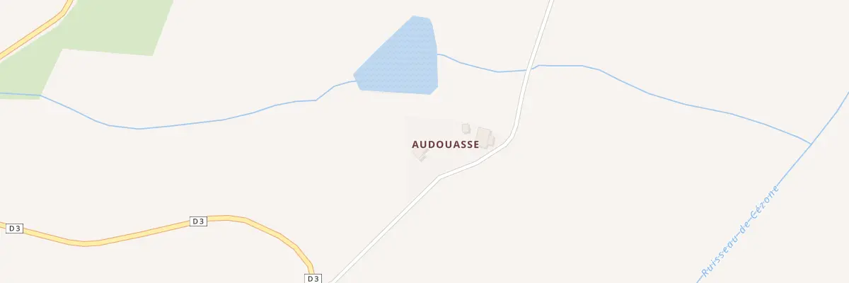 Plan du 5123 Aoudouasse à Esparsac