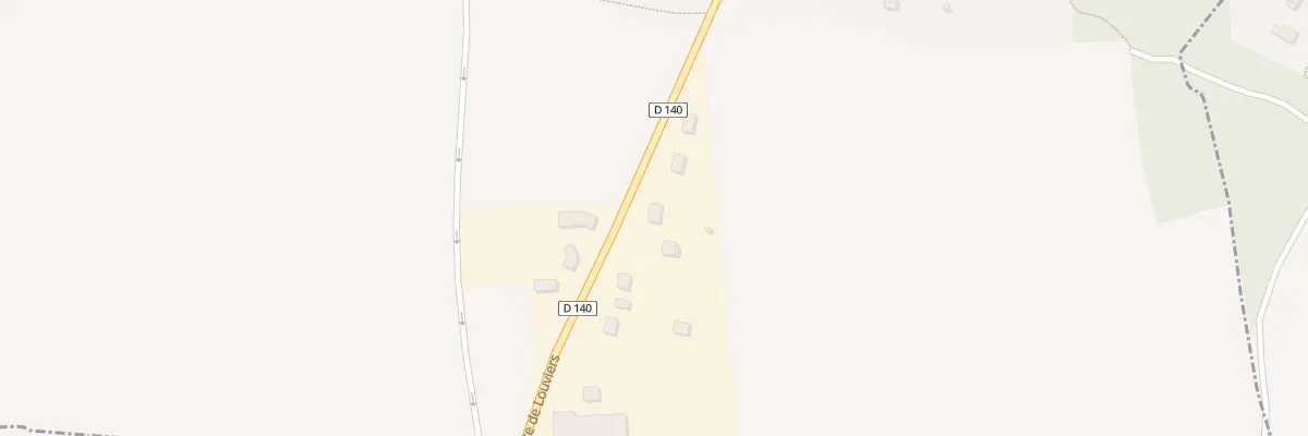 Plan du 11 Rte de Louviers à Burey