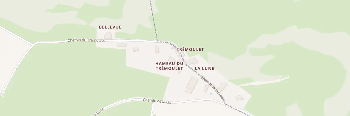 Plan du 8 Tremoulet à Alan