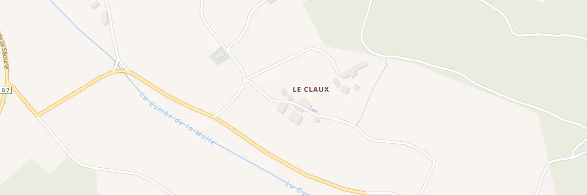 Plan du 5197 Claux à Roquecor