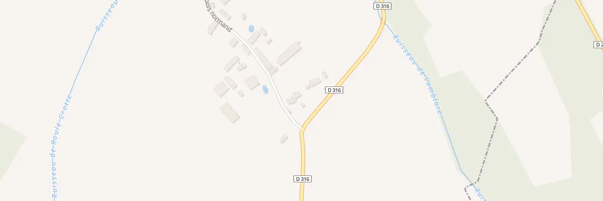 Plan du 120 Derriere Le Bois Normand à Rueil-la-Gadelière