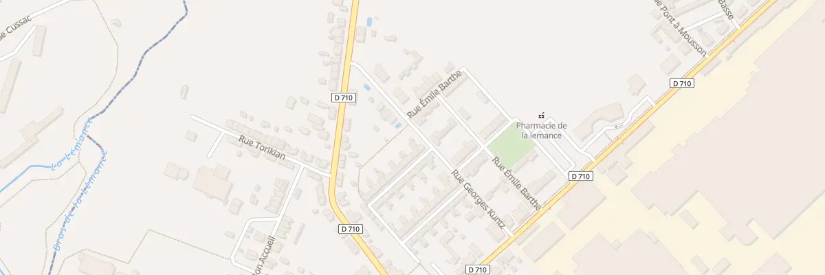 Plan du 24 Rue Georges Kuntz à Fumel
