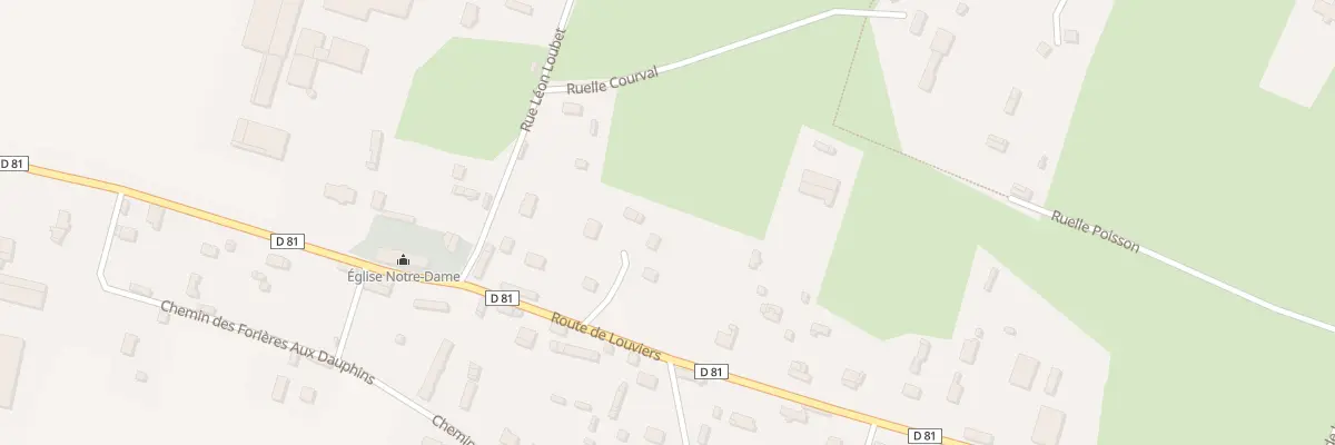 Plan du 19 Rte de Louviers à Fouqueville
