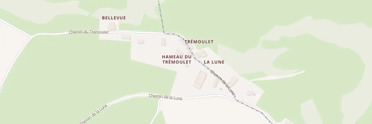 Plan du 9 Tremoulet à Alan