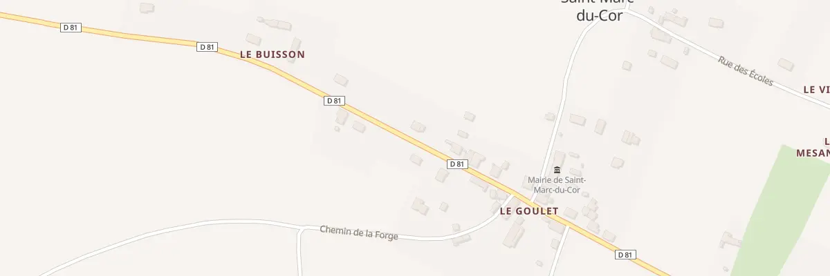 Plan du 4 Rue du Goulet à Saint-Marc-du-Cor