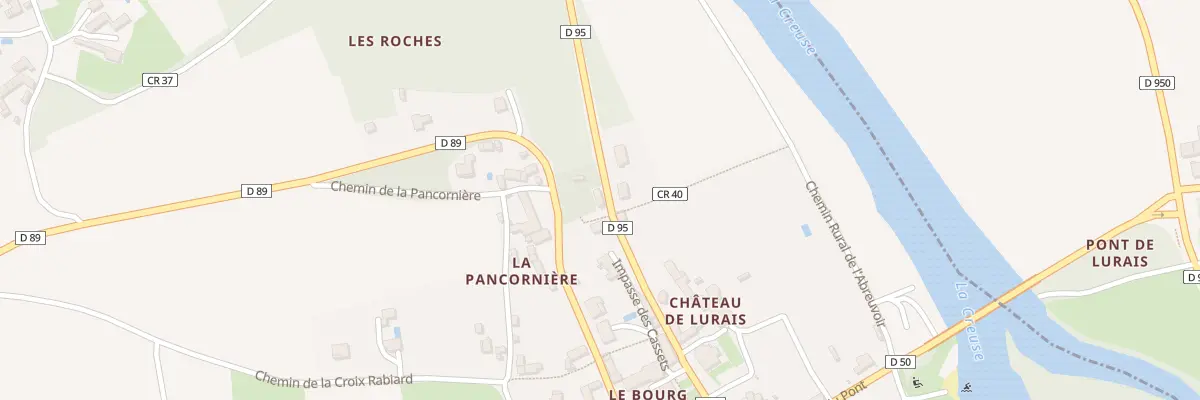 Plan du 9 Rue du Château à Lurais