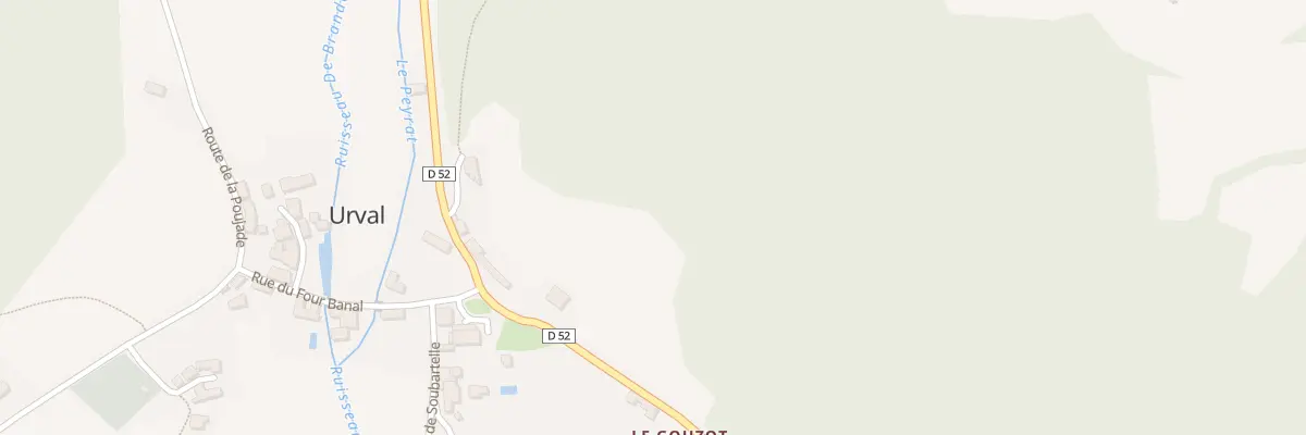 Plan du 45 Rte de Bonarme à Urval