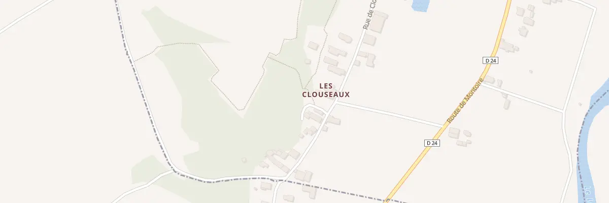 Plan du 11 Rue de Clouseaux à Mazangé