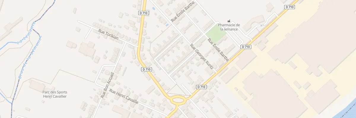Plan du 12 Rue Georges Kuntz à Fumel