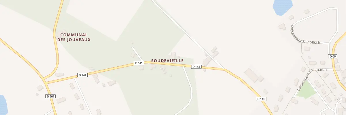 Plan du 7 Soudevieille à Champsac