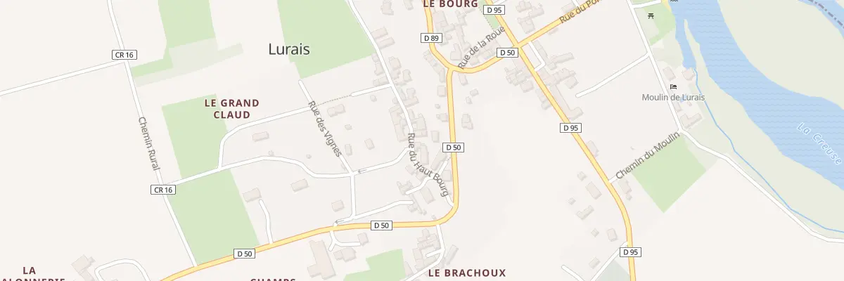 Plan du 10 Rue du Haut Bourg à Lurais