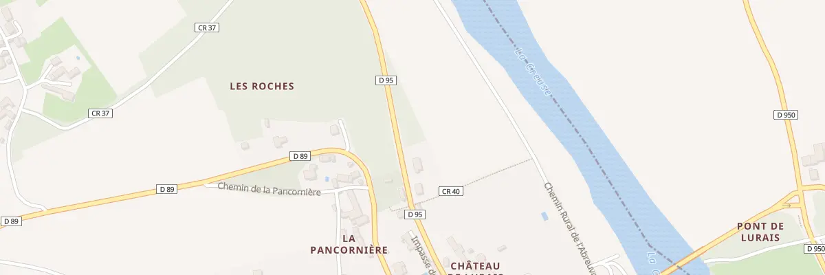 Plan du 14 Rue du Château à Lurais