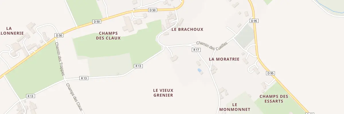 Plan du 5195 Le Vieux Grenier à Lurais
