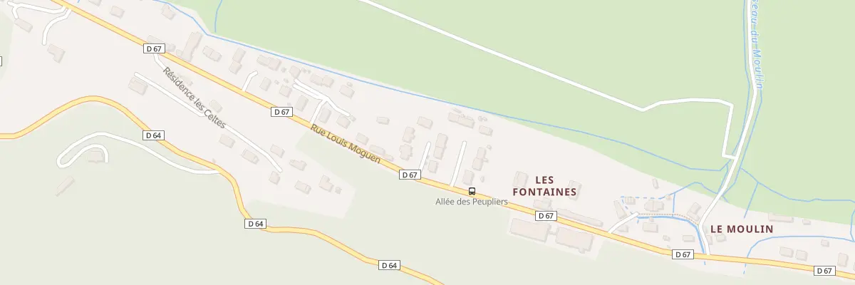 Plan du 1280 Rue Louis Moguen à Moulineaux