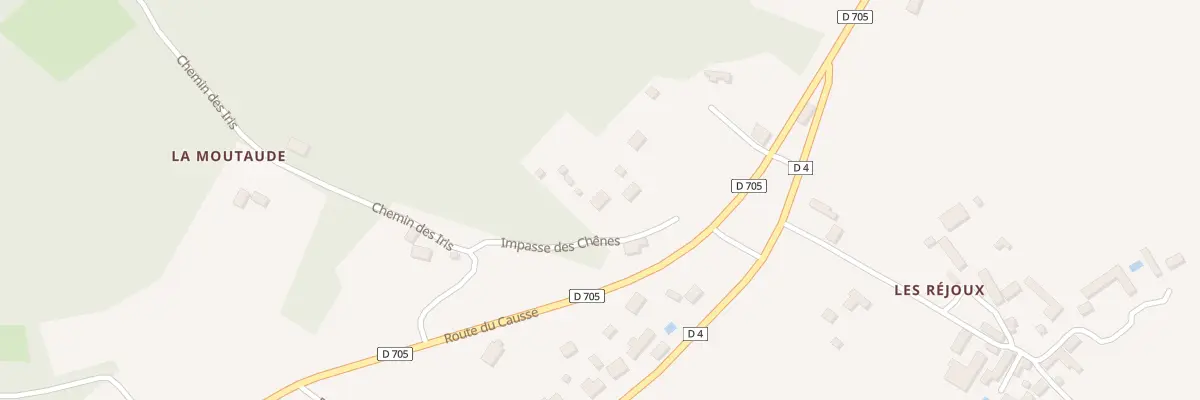 Plan du 132B La Moutaude à Mayac