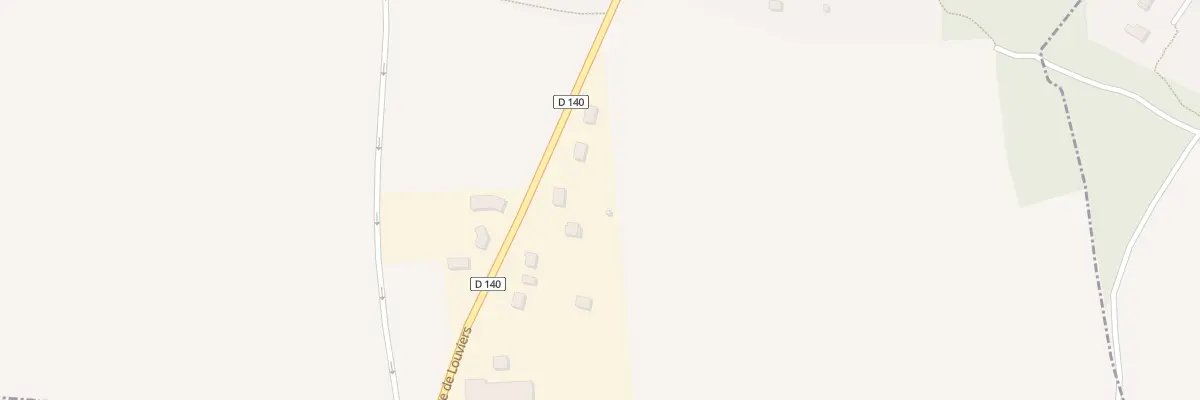 Plan du 11B Rte de Louviers à Burey