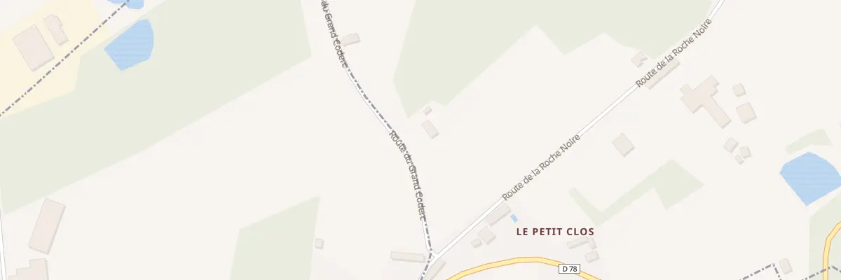 Plan du 297A Le Petit Clos à Saint-Paul-la-Roche