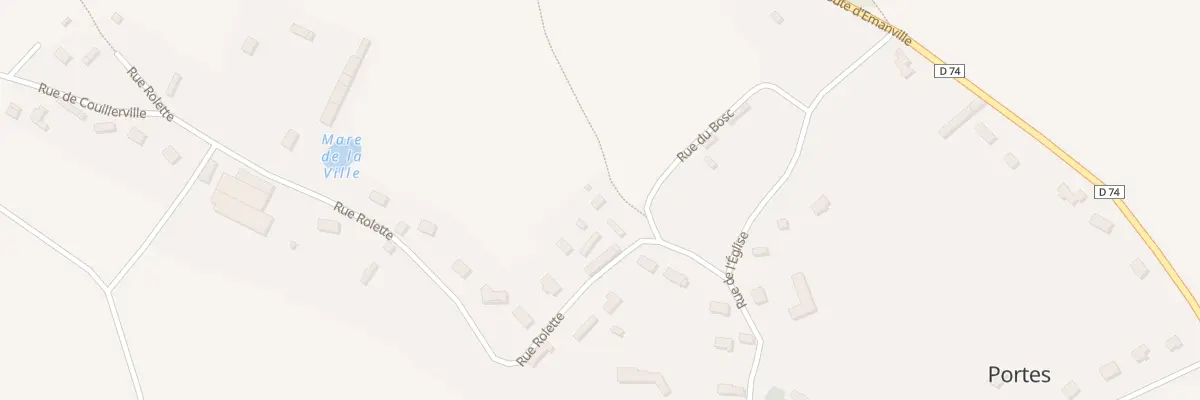 Plan du 2 Rue Rolette à Portes
