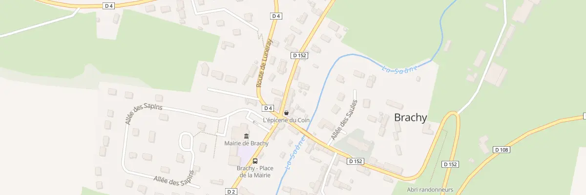 Plan du 6 Rte de la Mer à Brachy
