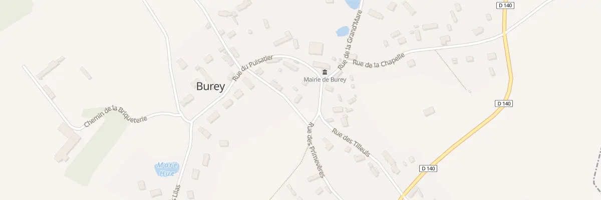 Plan du 6 Rue des Tilleuls à Burey
