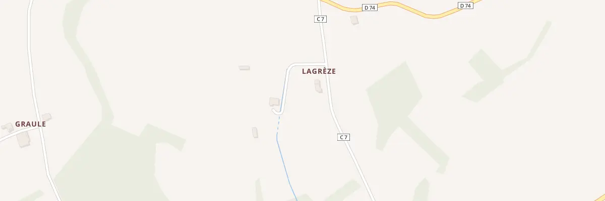 Plan du 112 Rte de Lagrèze à Saint-Clair