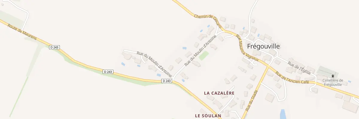 Plan du 5099 Le Moulin d’Antoine à Frégouville