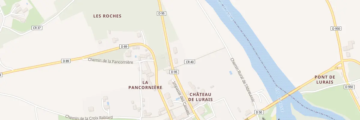 Plan du 12 Rue du Château à Lurais